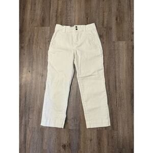 Everlane Women's The Organic High Rise Straight-Leg Crop Pant Size 8